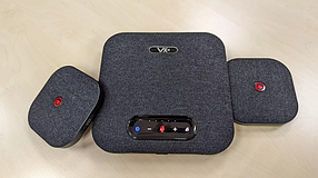VoiceXpert VXA-211-W - USB/Bluetooth-спикерфон с комплектом беспроводных микрофонов, DSP аудио, Hi-Fi динамик,