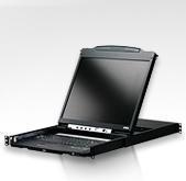 КВМ консоль ATEN 19" Dual Rail LCD Console (PS/2-USB, VGA) (CL5800N-ATA-RG)