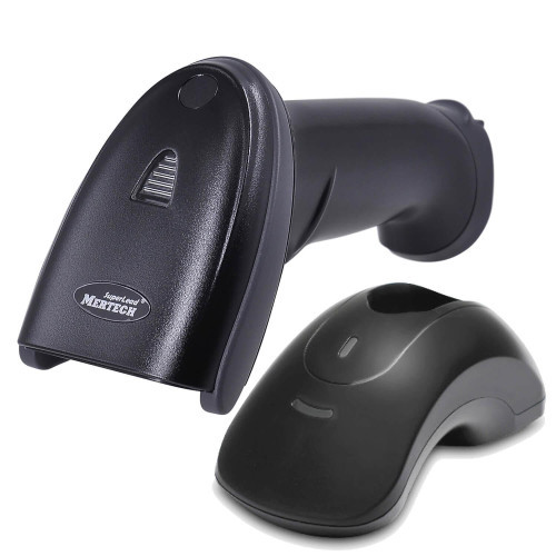 Беспроводной сканер штрих-кода MERTECH CL-2210 BLE Dongle P2D USB Black с подставкой Cradle (Цена с НДС)