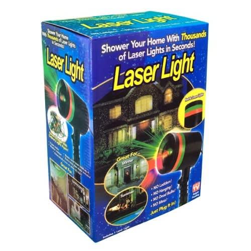 Лазерный звездный проектор Laser Light цвет Зеленый