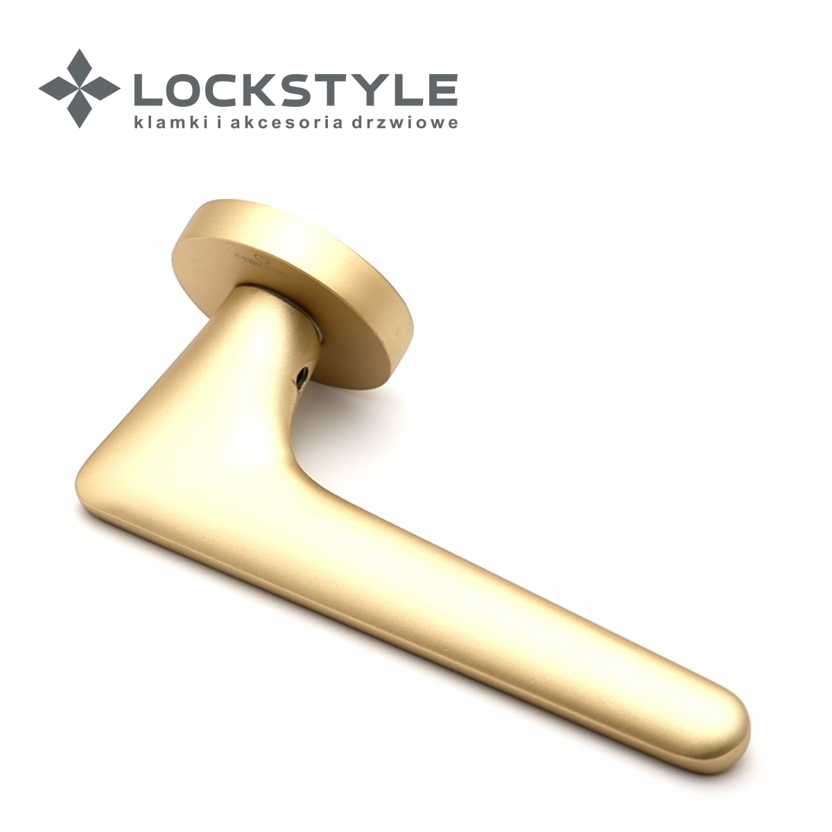 Ручки дверные CEBI GIGI цвет PC35 (матовое золото )