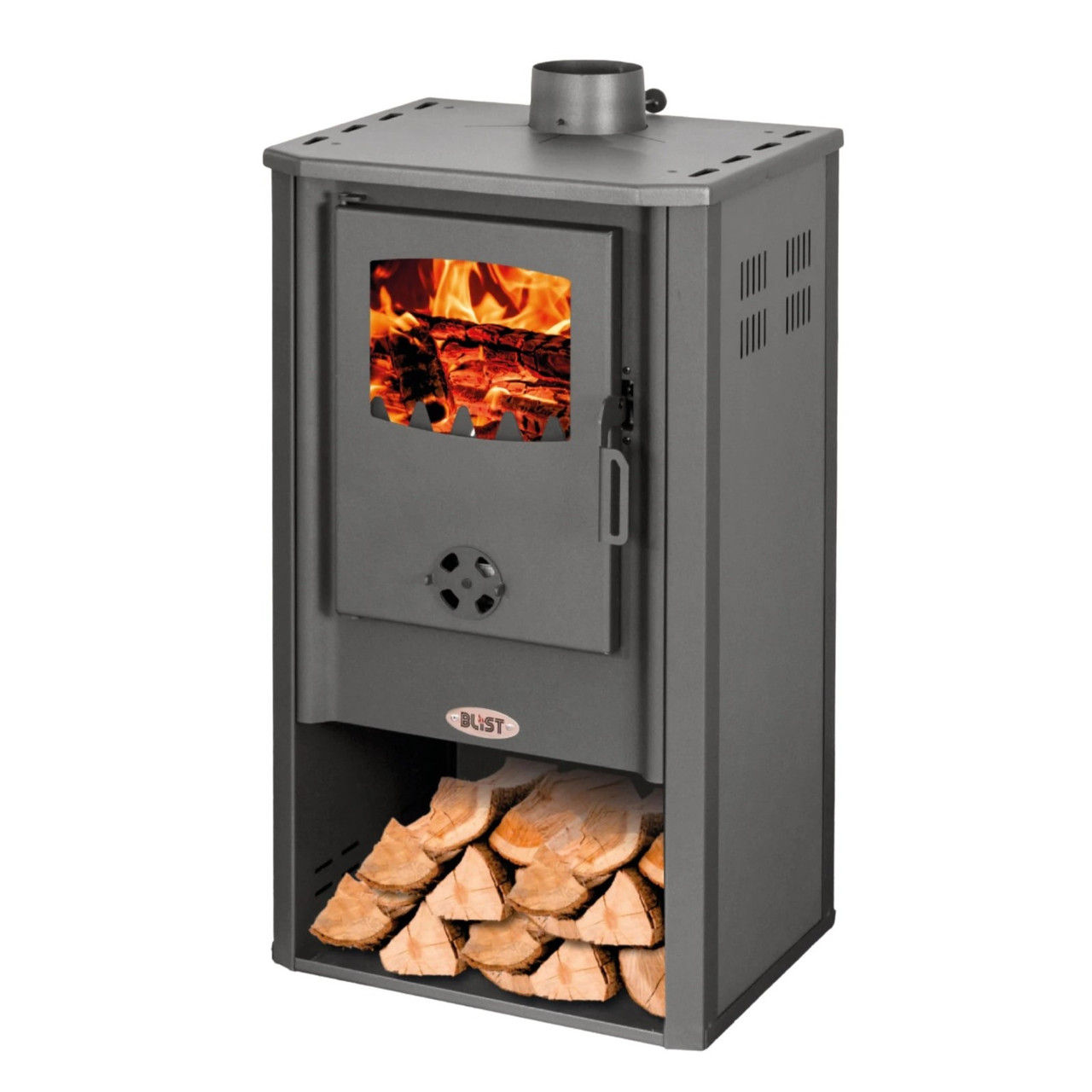 Печь-камин Blist Atene S серая