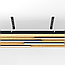 EGLO 390428 Настенно-потолочный светильник MARREIRA  4x9W(LED), 4200lm, L780, B220, H60, сталь, черн/дерево, фото 3