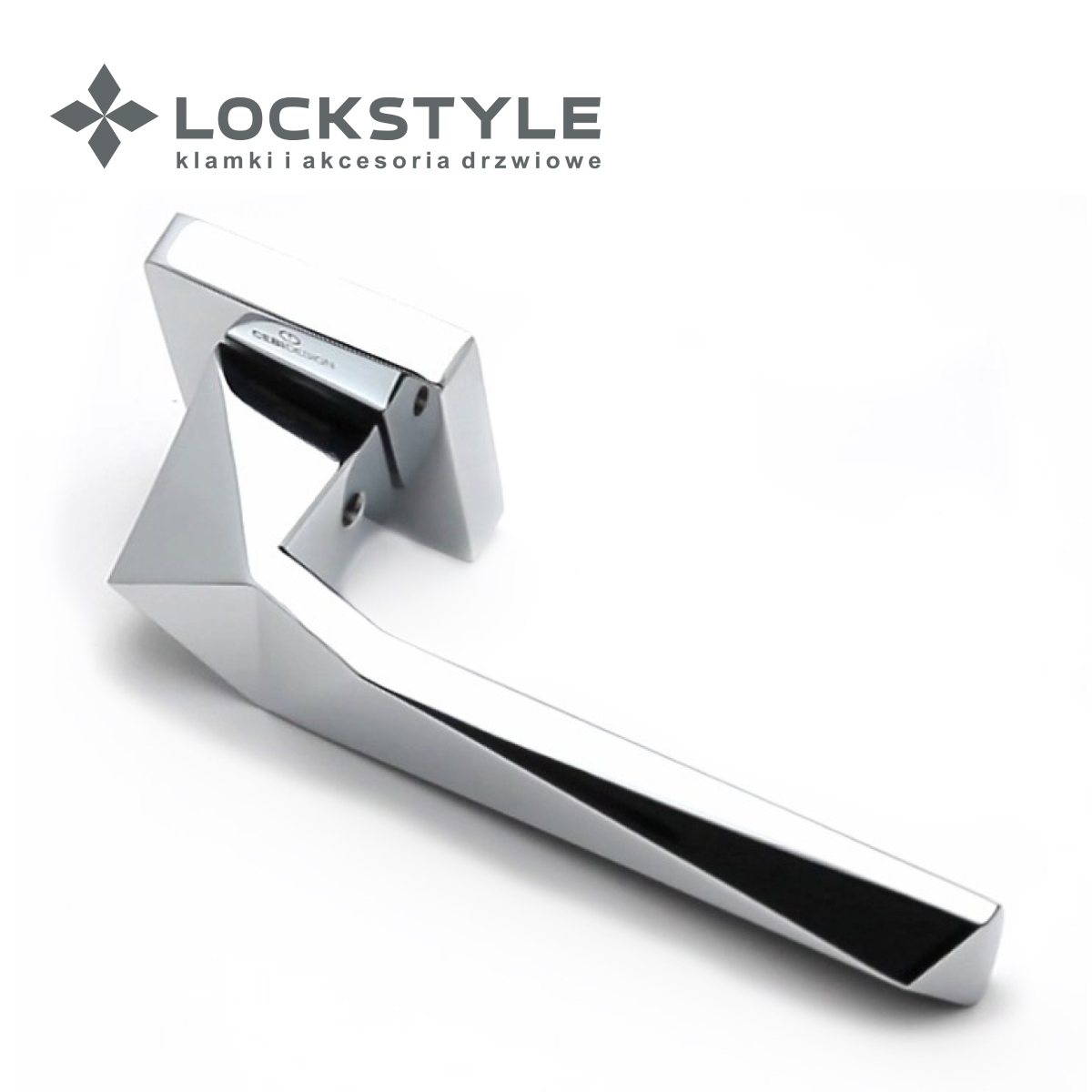 Ручки дверные CEBI PIRA SQ цвет MP02 (хром)