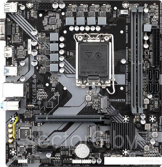 Материнская плата Gigabyte B760M H DDR4 (rev. 1.0)