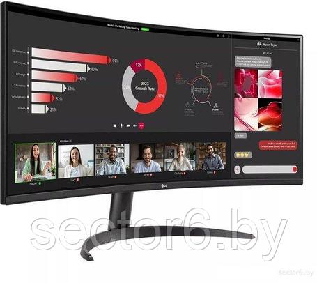 Монитор LG UltraWide 34WR50QC-B, фото 2