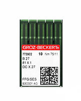 Игла B 27 (DCx27) FG/SUK №100 GrozBeckert