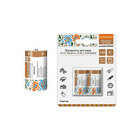 Элемент питания LR14 C Alkaline 1,5V BP-2 Народный