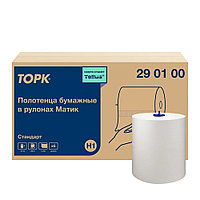Полотенца бумажные ТОРК Матик Стандарт, в рулонах H1, 280 м, 1 слой (290100)