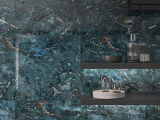 КЕРАМОГРАНИТ CERSANIT INVERNO ПОЛИРОВАННЫЙ HG СИНИЙ РЕКТИФИКАТ 600x1200х7.5мм 17438