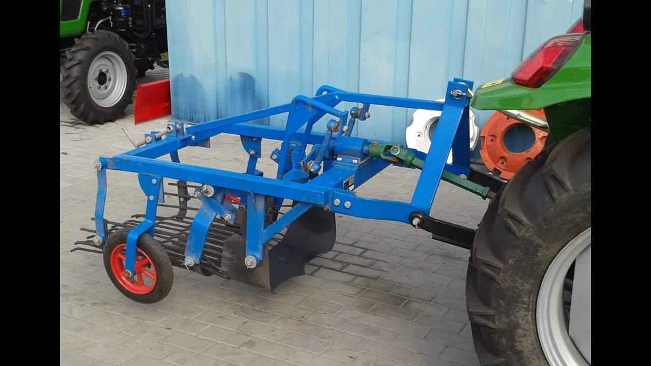 Картофелекопатель 4UD-1 T600 для китайских минитракторов - фото 2 - id-p234552451