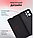 Чехол-книга Book Soft touch для Xiaomi Redmi 12 (черно-серый), фото 2