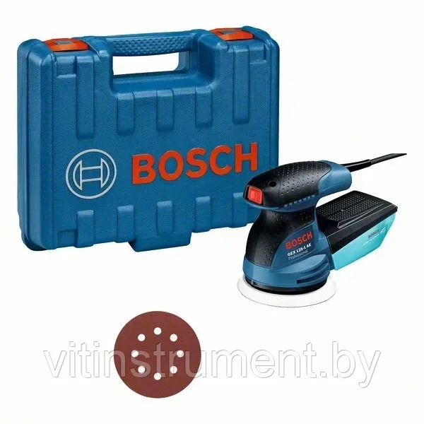 Эксцентриковая шлифмашина GEX 125-1 AE Professional BOSCH (0601387500)