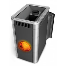 Печь банная Аврора INOX Иллюминатор терракота
