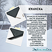 Уличная штора для беседки Люверсы оцинкованные 140X200 Графит, фото 5