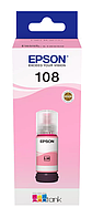 Оригинальные чернила EPSON 108 для L8050, L8056, L8058, L18050, L18056 - 70 мл.[SM] (Св. пурпурный)