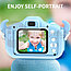 Детский фотоаппарат Children's Fun Camera / 2 камеры (селфи) / встроенная память (Розовый/Голубой), фото 7
