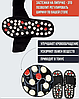Массажные тапки Massage Slipper.Размер 40-41 (дл. 27см) Массажные рефлекторные тапочки шиацу Massage Slipper, фото 6