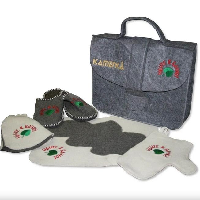 Набор для бани Арт-цех Портфель Идите в баню