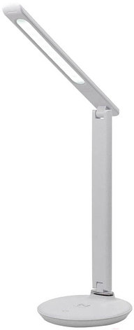 Светильник светодиодный настольный 220В (белый) FORCEKRAFT FK-DE1018-W, фото 2