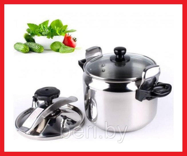 PH-15779-9 Скороварка 9 литров, кастрюля-скороварка, Peterhof
