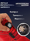 Шнурки автоматические с фиксатором 1 пара, звезда белые, фото 2