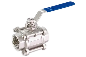 Кран шаровый трехсоставной М-М нж DN15 PN25/40 AISI 304
