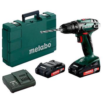 Дрель-шуруповерт Metabo BS 18 ,с 2-мя АКБ 2 Ah (602207560)
