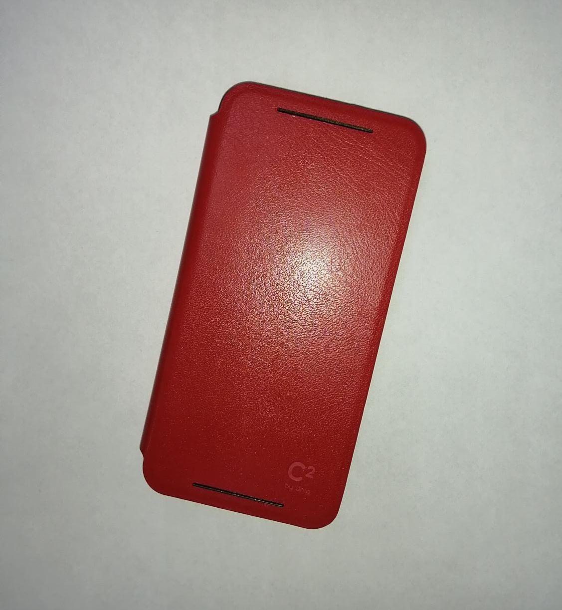 Чехол-книга Uniq C2 Htc One Mini Book (красный)