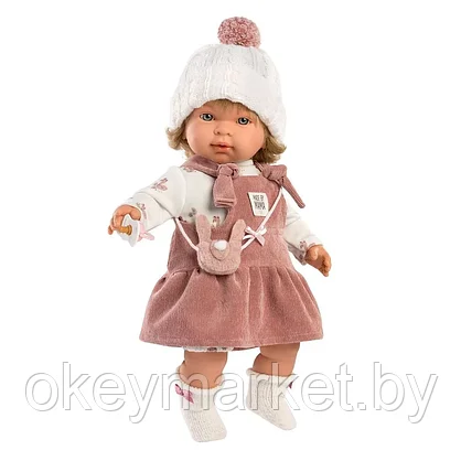 Кукла Llorens мягконабивная озвученная Карла 42 см, 42160, фото 2