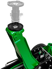 Домкрат подкатной гидравлический 3т ROCKFORCE RF-T830036, фото 3