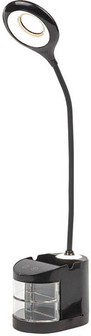 Светильник светодиодный настольный 1200mah (черный) FORCEKRAFT FK-DE3069-1, фото 2