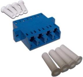Адаптер Адаптер оптический TWT TWT-4LC/S-AM-SM LC, SM, 4 порта, корпус дуплекс SC