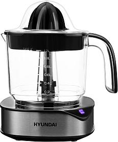 Соковыжималка Hyundai HY-JC4123, цитрусовая, черный и нержавеющая сталь
