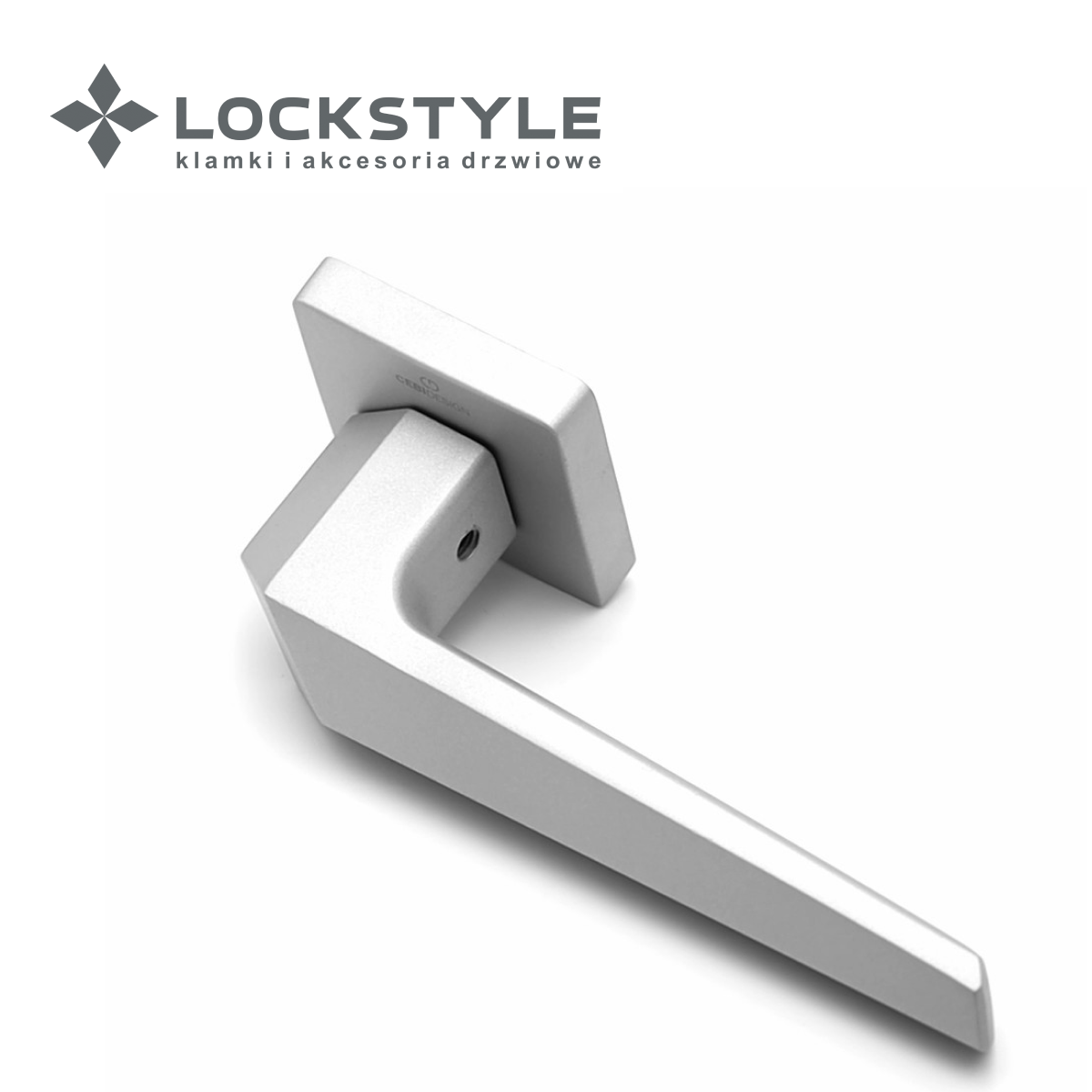 Ручки дверные CEBI SATA SQ цвет MP05 (матовый хром полимер)