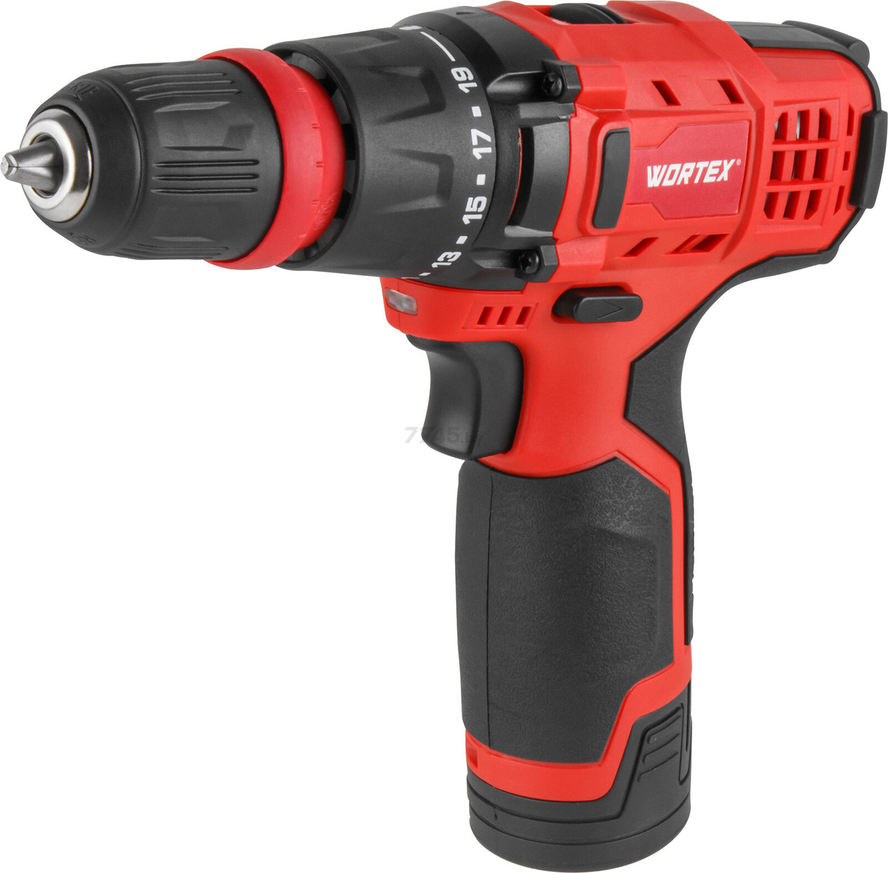 Дрель-шуруповерт аккумуляторная WORTEX BD 1215 Li SET