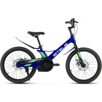 Детский велосипед Stels Leader 210 MD 2024 (темно-синий/зеленый)