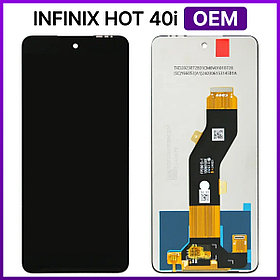 Экран Infinix Hot 40i c тачскрином