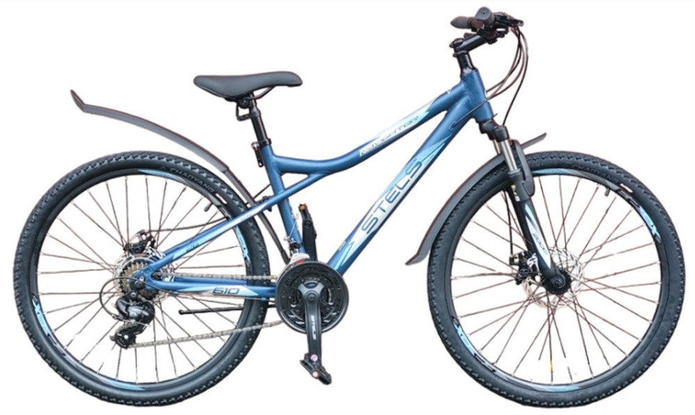 Велосипед Stels Navigator 610 MD 26 V040 р.14 2024 (темно-синий)