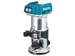 Аккум. фрезер кромочный MAKITA LXT DRT 50 Z в кор. (18.0 В, БЕЗ АККУМУЛЯТОРА, цанга 8 мм, 30000 об/мин, регул.