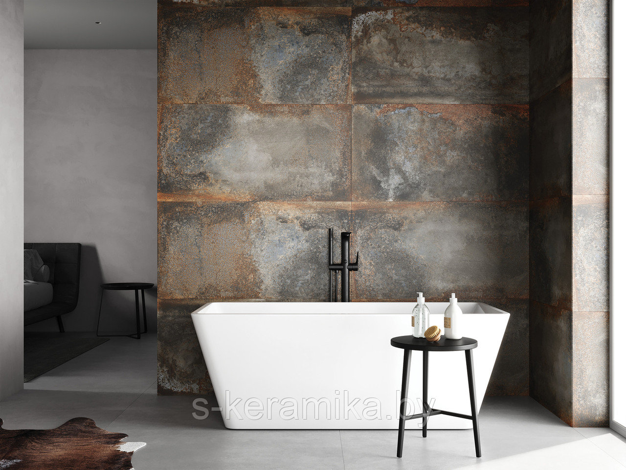 КЕРАМОГРАНИТ CERSANIT RUSTICO МНОГОЦВЕТНЫЙ РЕКТИФИК МАТОВЫЙ 60x120 A17429