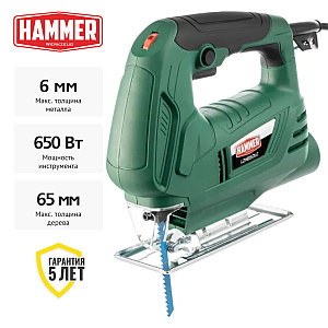 Лобзик Hammer LZK650LE