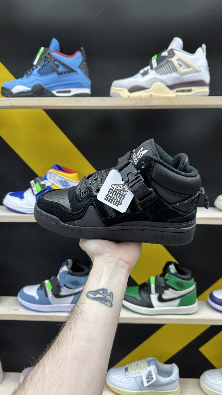 Кроссовки WTR Adidas Bad Bunny Forum Mid Black