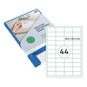 Наклейки Rillprint 48,5*25,4мм