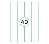 Наклейки Rillprint 52.5*29.7мм, фото 2