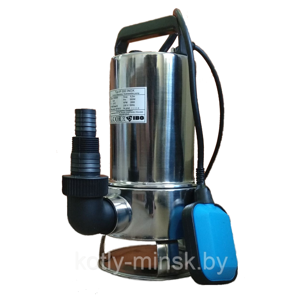 Фекальный насос IBO IP750 INOX