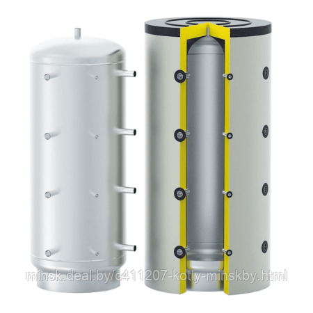 Буферная емкость 1500л. S-Tank AT PRESTIGE 1500 с теплоизоляцией без теплообменника