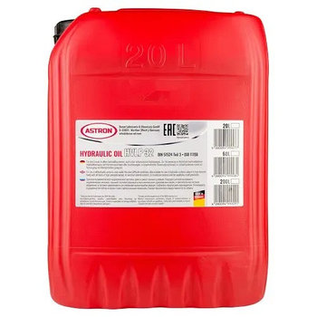 Гидравлическое масло Astron Hydraulic Oil HVLP 32, 20л