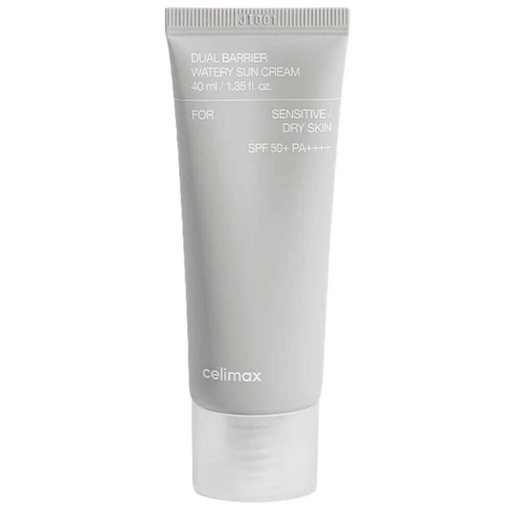 Солнцезащитный крем с комплексом церамидов Celimax Dual Barrier Watery Sun Cream SPF50+PA++++