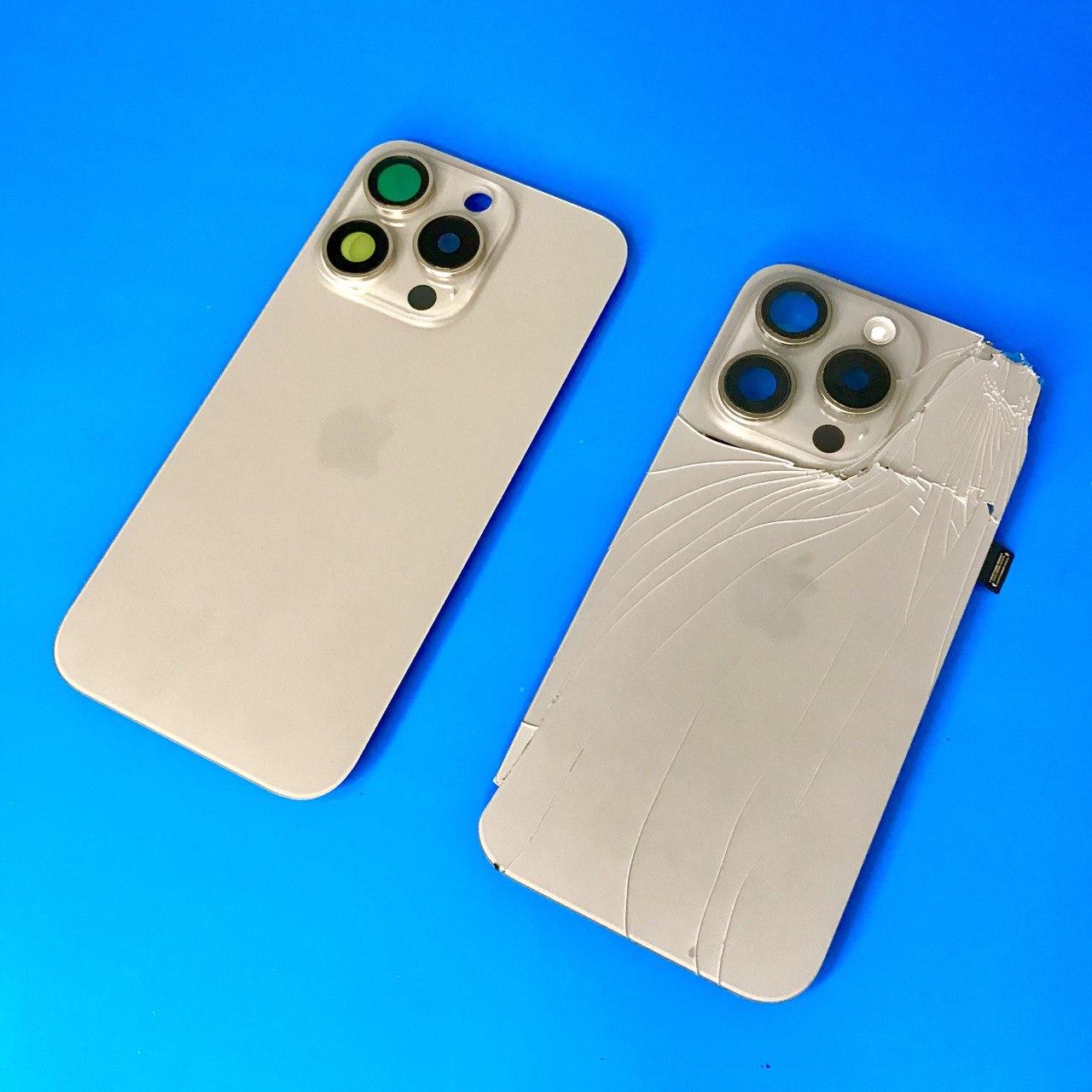 Apple iPhone 15 Pro / 15 Pro Max Замена заднего стекла (крышки)